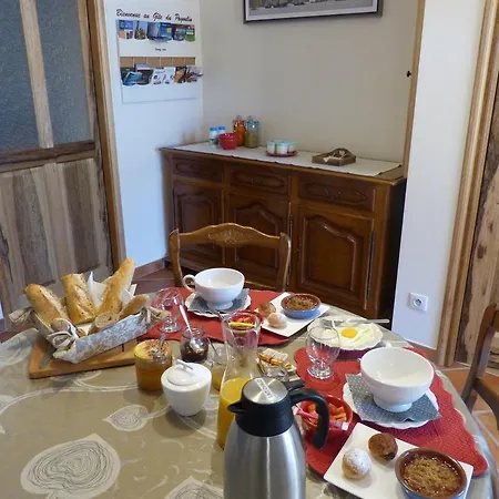 Alojamento de Acomodação e Pequeno-almoço Du Pagoulin - D'hôtes *